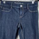 White House | Black Market  Size XS Slim Stretchy Dark Wash Ankle Jeans Photo 3