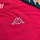 Kappa NWOT  Red Logo Tape Cropped Top Photo 2