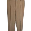 ZARA  Women’s Wide Leg Pleated High Rise Trousers in Brown Size M Photo 2