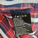 Paper Crane Ethereal  Western Plaid Shirt Womens Size M Button Down Top Red Blue Photo 8