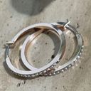 Swavorski Swarovski Rose Gold-tone Plated Hoop NWOT Earrings Photo 8