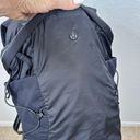 Lululemon  Black Run All Day Back Pack Womens Nylon Medium Size Pack Photo 7