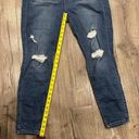 Torrid  Jeans Women 16 R Blue Bombshell Skinny High Rise Denim Stretch Distressed Photo 6