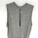 n:philanthropy  Sleeveless Knit Dress Drawstring Waist Heather Gray M Photo 6