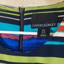 Cynthia Rowley Multicolored Striped Dress Size 8 Medium Photo 3