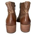 Frye  Claire Bootie Short Ankle Leather Boots Brown sa Distressed Women’s Size 9M Photo 5