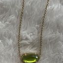 Kendra Scott Green Pendent Necklace Photo 0