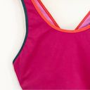 Cotopaxi  Size Large Red Mari Crop Top Athletic Workout Bra Photo 2