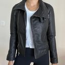 ALLSAINTS NWT All Saints Bales Biker Leather Jacket Women's XS Photo 2