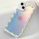 Holographic Nebula Shockproof iPhone 14 Pro Max case Photo 0