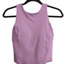 Lululemon  Nulu Twist-Back Yoga Tank Top Lilac Yoga Athletic Workout Size 2 Photo 0