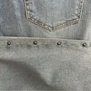 INC  Light Indigo High Rise Studded Cropped Mom Jeans Photo 13