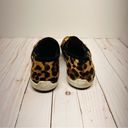 Joie  Kidmore Leopard Print Calf Hair Slip on Sneakers Size 40 Photo 4