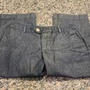 Gap Women's  Stretch Dark Blue Denim Cropped Jeans Size 12 EUC #0906 Photo 9