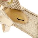 J.Crew  D'Orsay lace-up espadrilles Beige Gold 
Item AX839 Size 6.5 NWT Photo 8