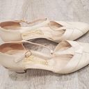 Salvatore Ferragamo  Beige Leather Heels Made in Italy Photo 8