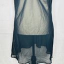 Victoria's Secret Victoria’s Secret Vintage Black Gown Negligée Chemise Sheer Sexy Sz L Adjustable Photo 7