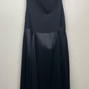 Cinq à Sept Cinq a Sept Black Elsa Crepe Handkerchief Strapless Dress - size 2 Photo 4