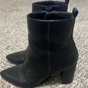 Shoedazzle Black Zip-Up Booties Photo 0