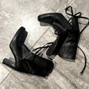 Jil Sander  Black Leather Boots, Size 38.5 (Made in Italy) EXCELLENT! Photo 3