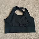 Alphalete Black  Sports Bra Size Medium Photo 2