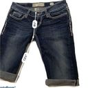 BKE  Sabrina 25/0 shorts cutoff blue Jean Buckle Store women‎ CHK-D Photo 5