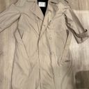 London Fog Khaki Trench Coat With Detachable Fleece Lining Photo 0