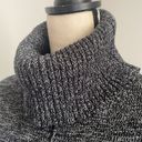 BCBGMAXAZRIA  Charcoal Grey Cowl Neck Sleeveless Sweater Vest Tunic size XS / S Photo 3