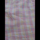 Bermuda Lauren Brooke Pink White Yellow Plaid  Shorts Size Medium Photo 1