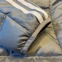 Adidas  Women’s ESSENTIALS 3-STRIPES LIGHT DOWN JACKET SMALL GREY PUFFER WINTER Photo 5