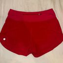 Lululemon Red Shorts 4” Photo 1