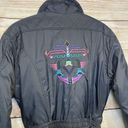 Vintage Women's Innsbruck Full Zip Ski Jacket Aztec Embroidered Size M Belted Size M Photo 6