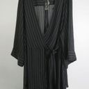 City Chic  Women's Plus Tunic Striped Wrap Top XXL 24 Photo 1