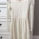 Divided COPY - H&M  Off White Lace Dress. Size XSmall Photo 0