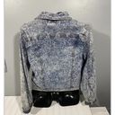 AQ/AQ AQ Women’s acid wash Jean jacket, XL Photo 3