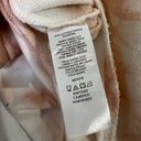 Loft  Outlet Bleach Dyed Peach White Tie Front Sweatshirt Women's M Photo 3