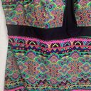 A Shore Fit womens 18 W Swim top black mandala cute loose top bathing suit Size 18W Photo 4