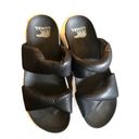 Sorel Viibe Puff Platform Sandal Slide Size 11 Black Summer Comfort Slip On Photo 6