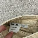 Rolla's Rolla’s “Dusters” high rise slim distressed denim shorts Layla stone tan khaki Photo 8