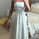 Petal and Pup Strapless Midi Dress Photo 0