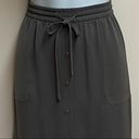 Apt. 9 Gray Hi-Lo Skirt Photo 3