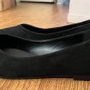 JustFab Black Pointed Toe Flats Photo 0