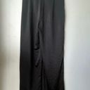 Princess Polly Huxley Black Satin Pants + Crop Top 2 pc Co-ord Set 8 Photo 13