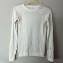 Lululemon Rest Less White Long Sleeve Pullover Crewneck 816 Photo 0