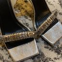 Givenchy  Women's G Woven Embellished Leather Sandals size 38.5 Photo 5