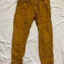 Free People  Daytona Boyfriend Harem Linen Blend High Rise Brown Pants sz… Photo 3