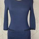 PETIT BATEAU x CARVEN Navy Blue Mini Dress Size US Small Photo 3