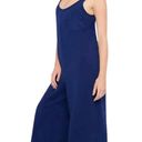 One Piece Savage X Fenty Navy Blue  Sleeveless Wide Leg Jumpsuit Sz 1X Photo 1