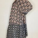 Angie NWT  Women’s Mini Geometric Printed Boho Hippie Puff Sleeve Dress Photo 3