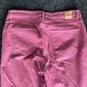 ZARA  Women Pink/Raspberry Denim Jeans Photo 6